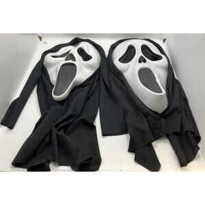2023 Easter Unlimited Scream Ghost Face Mask (Lot of 2) PLEASE READ Hall…